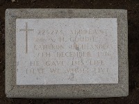 Struma Military Cemetery - Goudie, Samuel Herbert